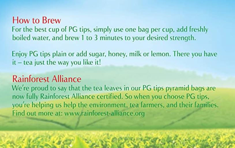 Thumbnail: PG Tips Premium Black Tea - 40 Pyramid Tea Bags