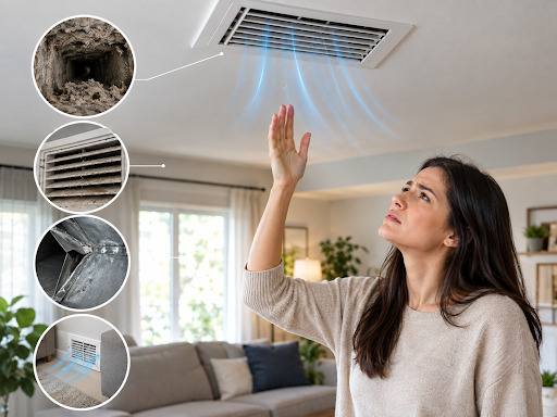 Why Is My Airflow So Weak From Certain Vents in My Home?