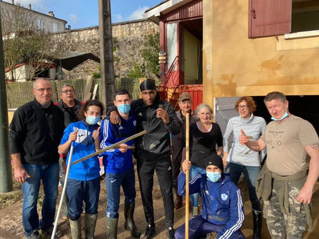 Solidarité : Le FCM47 prête main forte aux riverains