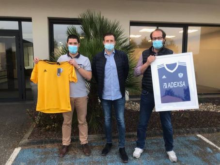 Sponsoring - Le cabinet comptable ADEXSA à l'honneur