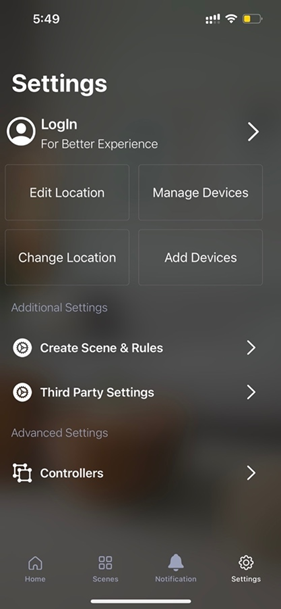 How to add TUYA device to Aura / IOS content media