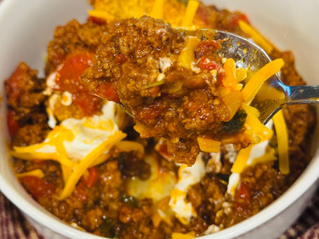 30 Minute, No Bean Texas Chili