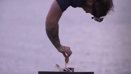 Bungee Jump Breaks Guinness World Record For Highest Biscuit Dunk!