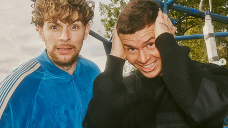Joel Corry and Tom Grennan Take Their New Single To New Heights With 160-ft Bungee Jump!