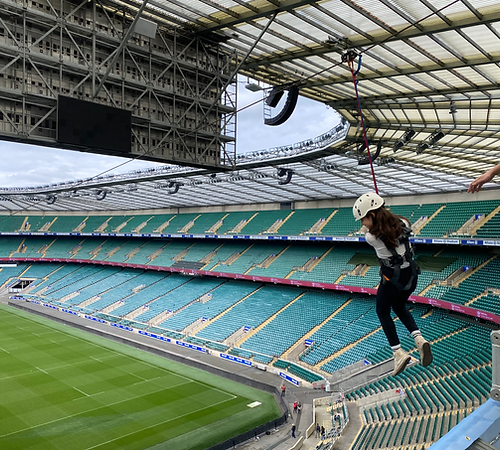 Twickenham Zip Wire Charity Challenge