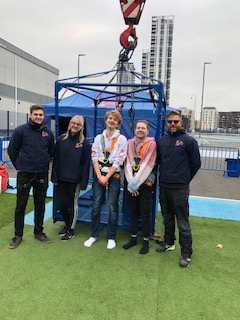The UK Bungee crew and YouTubers TommyInit and Dan TDM
