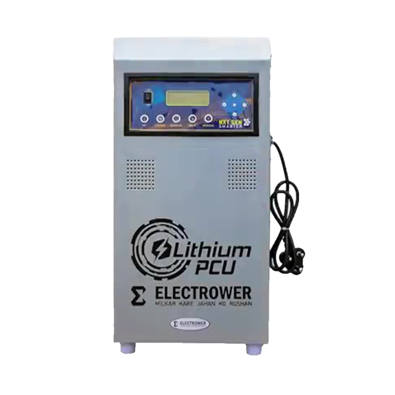 Electrower 2KVA Lithium Solar PCU With Inbuilt 2590AH Lithium Battery.