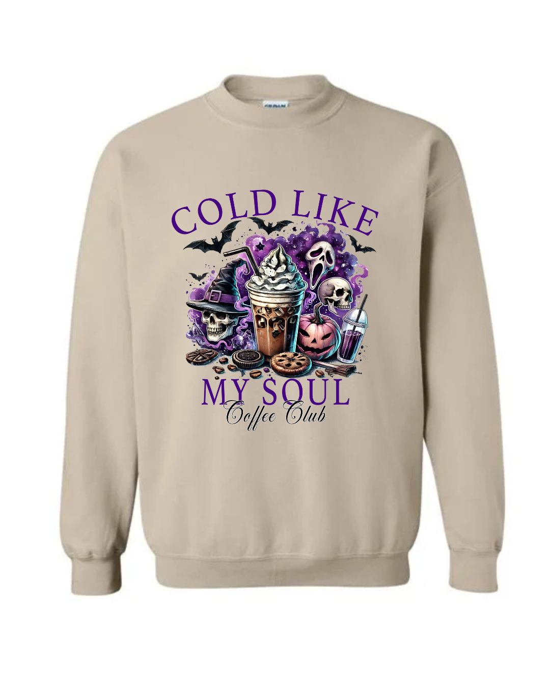 Cold Like My Soul Coffee Club Sweatshirt 