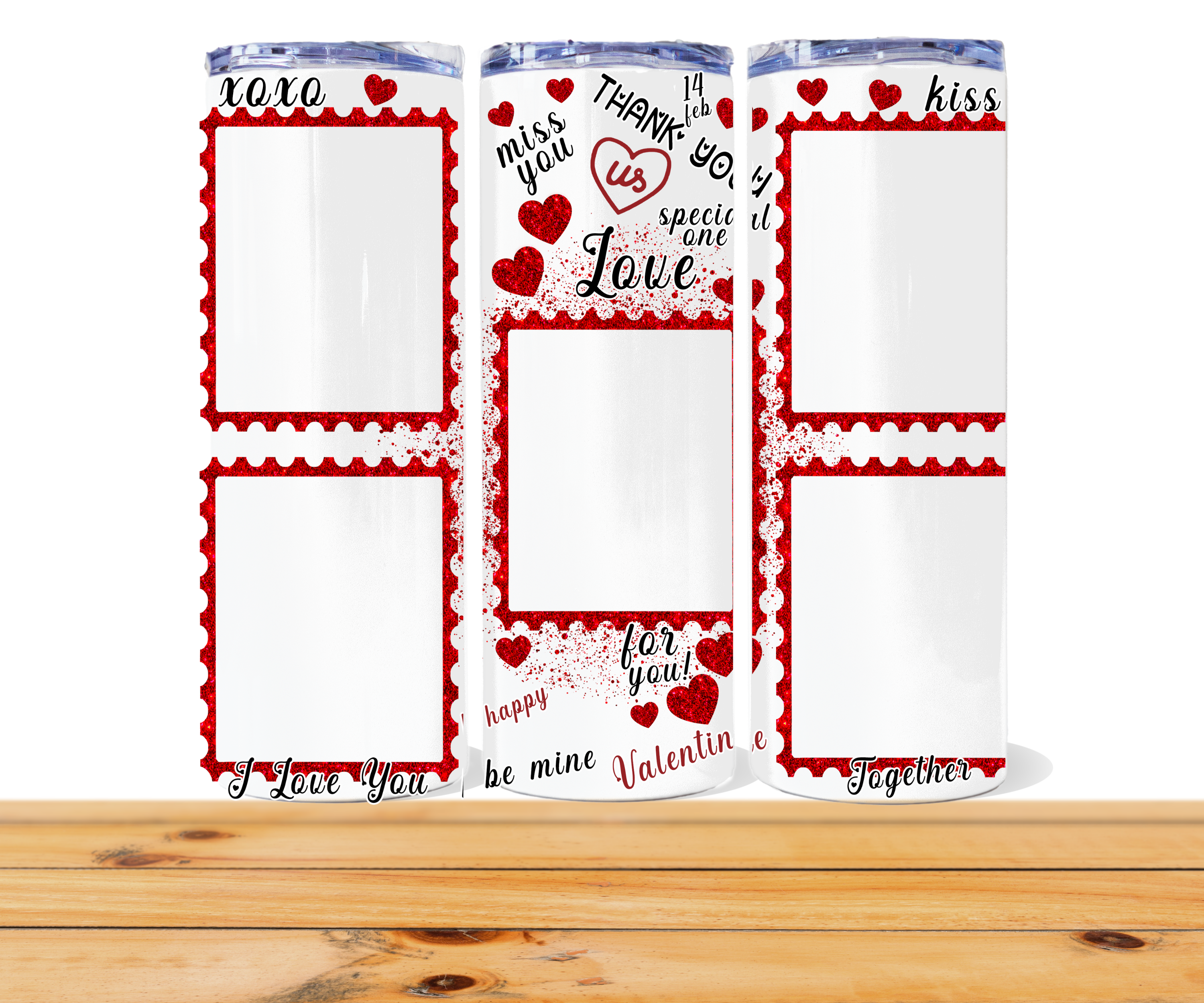 Valentines Picture Custom Tumbler