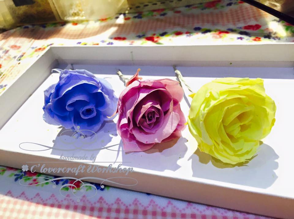 縮圖：Preserved Flower 保鮮花系列～頭飾花環班