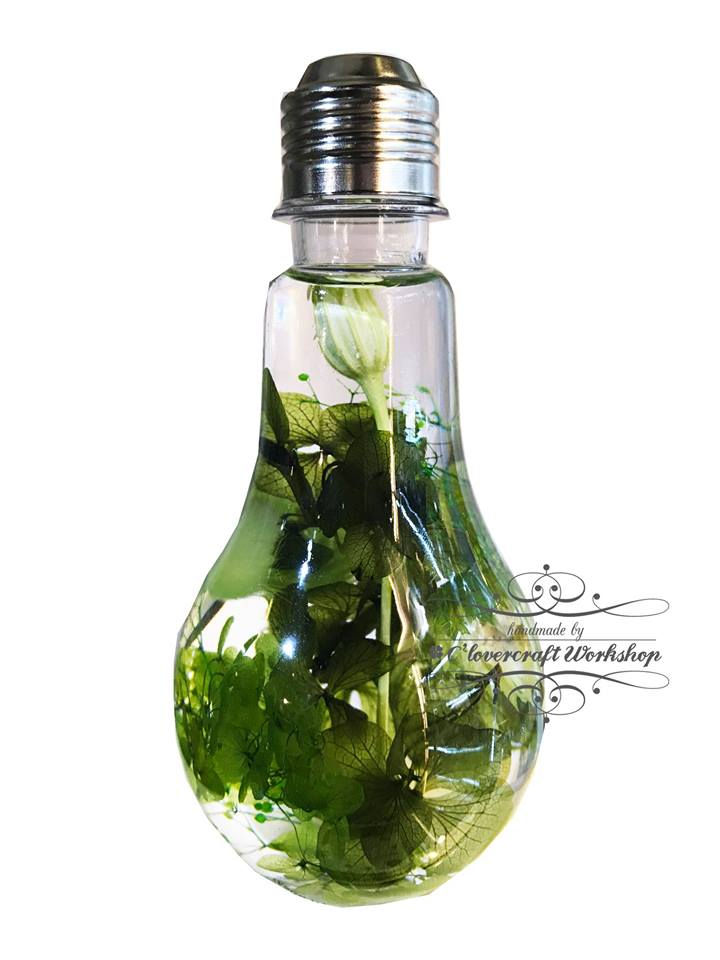 縮圖： Element of life 保鮮花系列 浮瓶花kit set B - (燈泡)