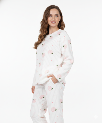 ルームウェア・パジャマ coyseio PEACH SLEEPWEAR SET WHITE coyseio PEACH SLEEPWEAR SET WHITE PEACH SLEEPWEAR SET WHITE | coyseio