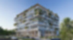 Modern two-storey luxury home with balcony, large windows, and palm trees in a contemporary residential setting