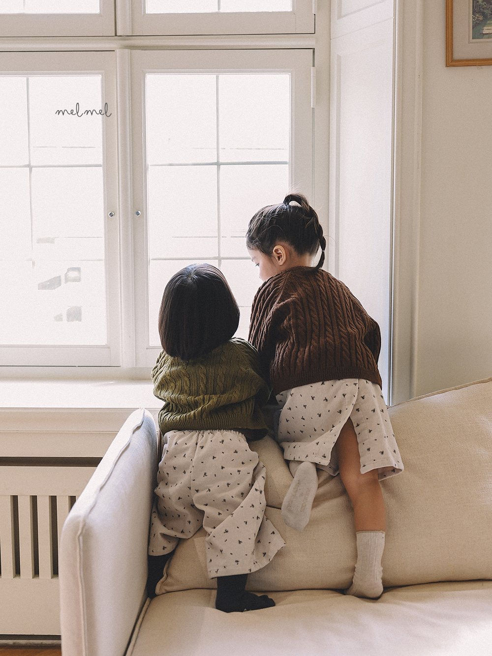 프린트 코듀로이 PT 팬츠