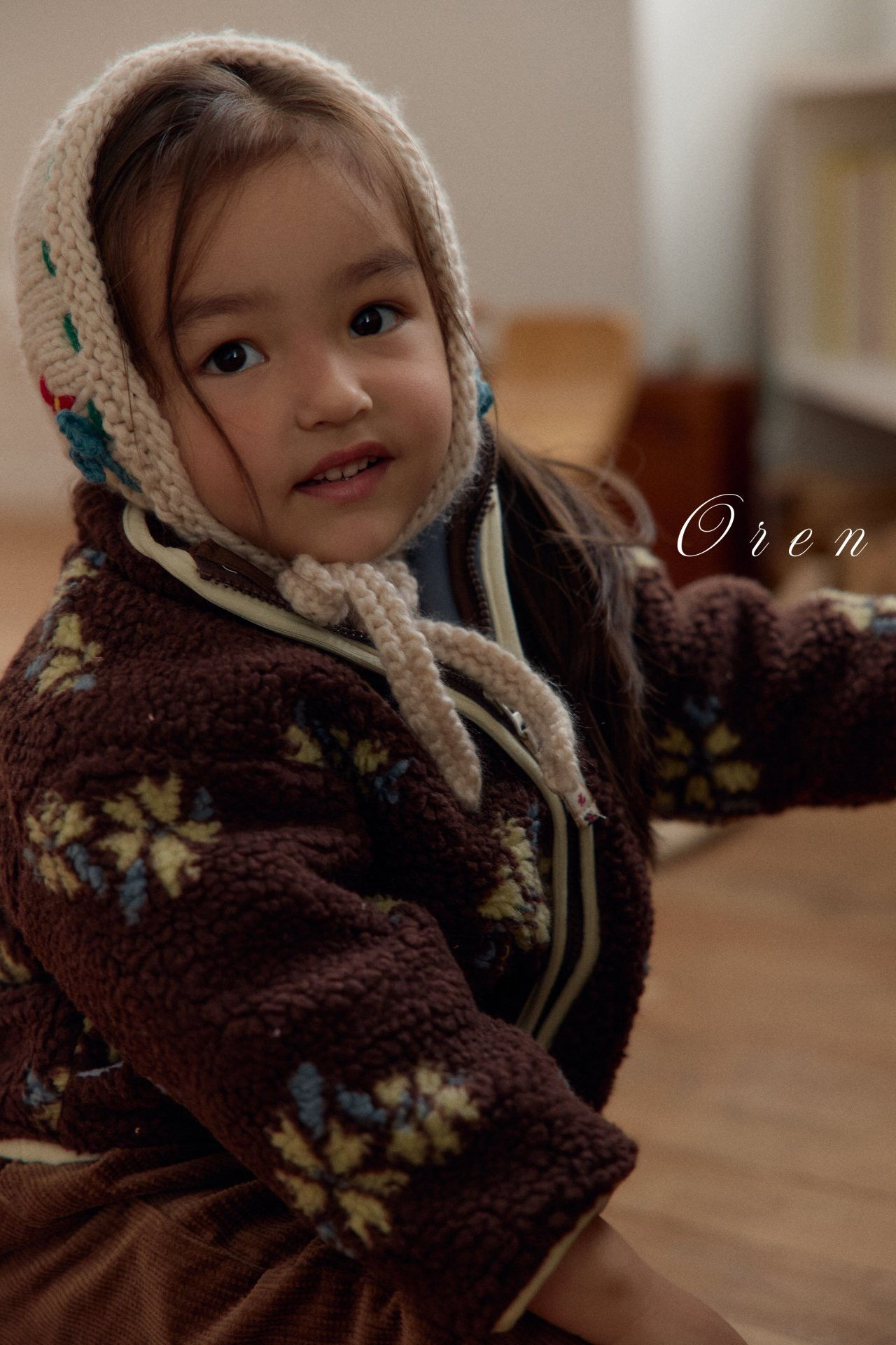 멜로 꽃 덤블점퍼