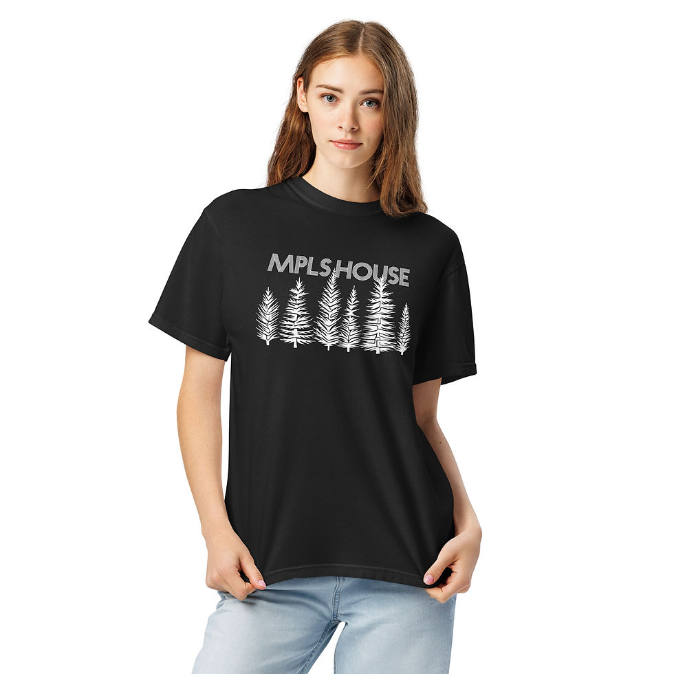 Thumbnail: Classic Logo Unisex garment-dyed heavyweight t-shirt