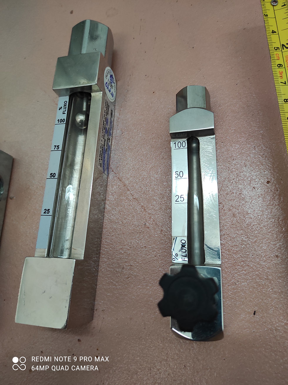 Miniatura: Rotâmetros Total Inox