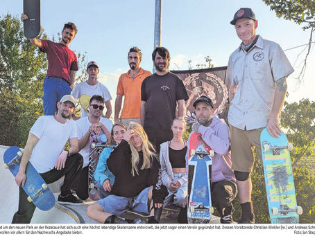Der Skate Club in der Zeitung