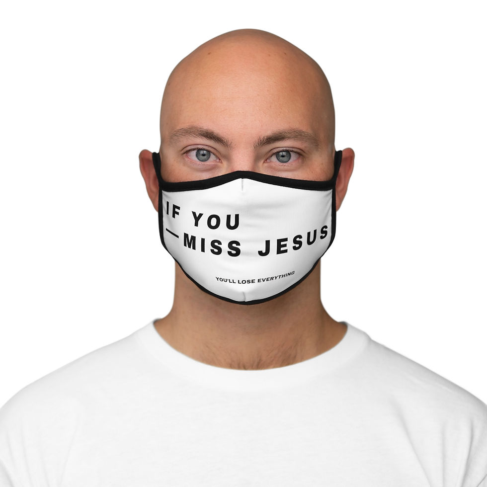 Thumbnail: Fitted Polyester Face Mask