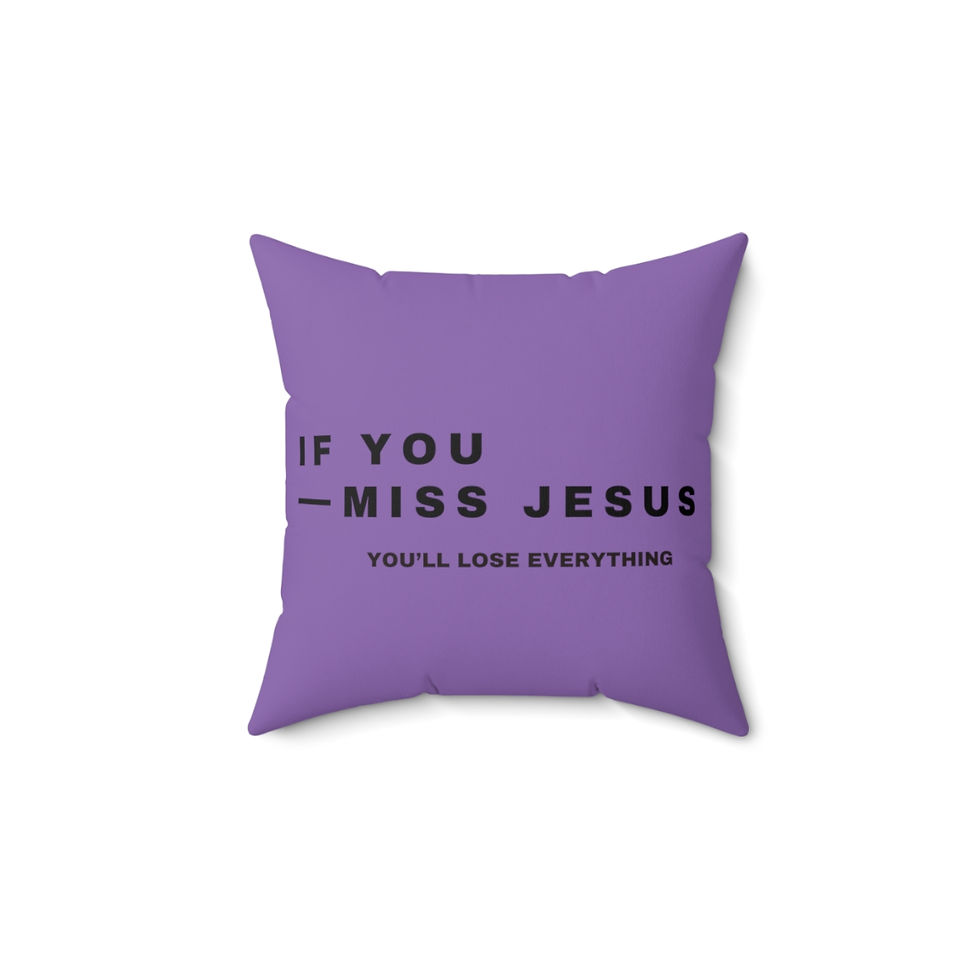 Thumbnail: Spun Polyester Square Pillow *IYMJ*