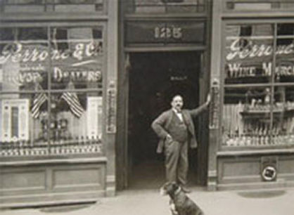 Joseph Perrone standing in doorway