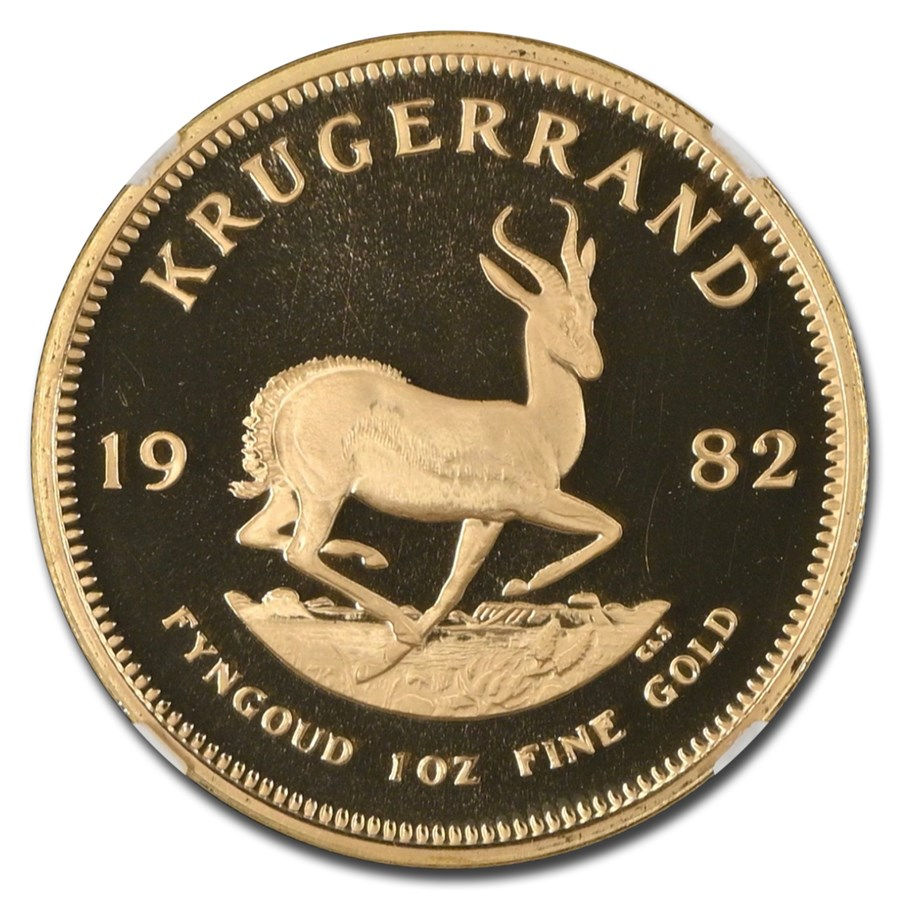 1982 1 Oz Gold Krugerrand PROOF