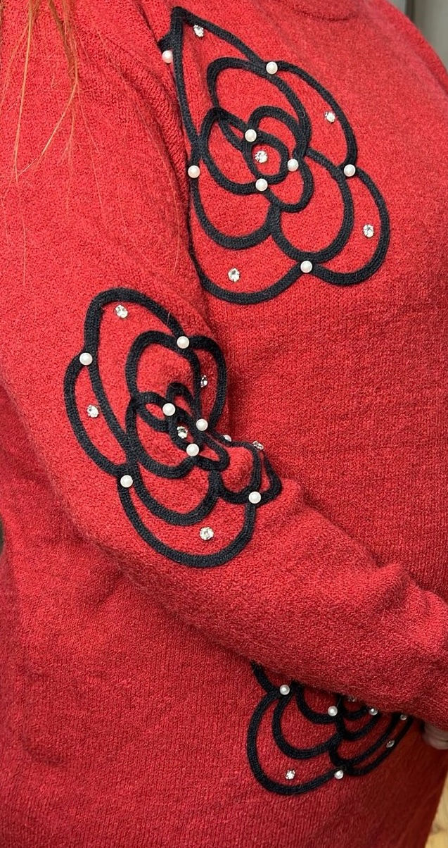 Thumbnail: THE FLORET WOOLLEN DRESS