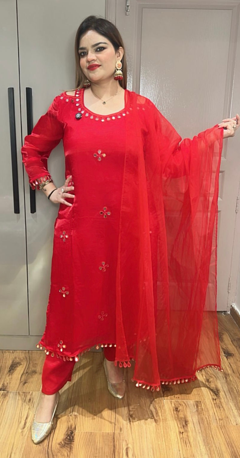 Thumbnail: THE MALIAKA SUIT (RED)