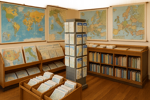 ร้านขายแผนที่ ใกล้ฉัน