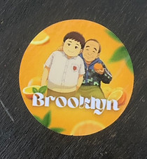 สติ๊กเกอร์น้ำส้ม