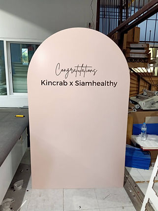 สแตนดี้ backdrop ฉากถ่ายรูป