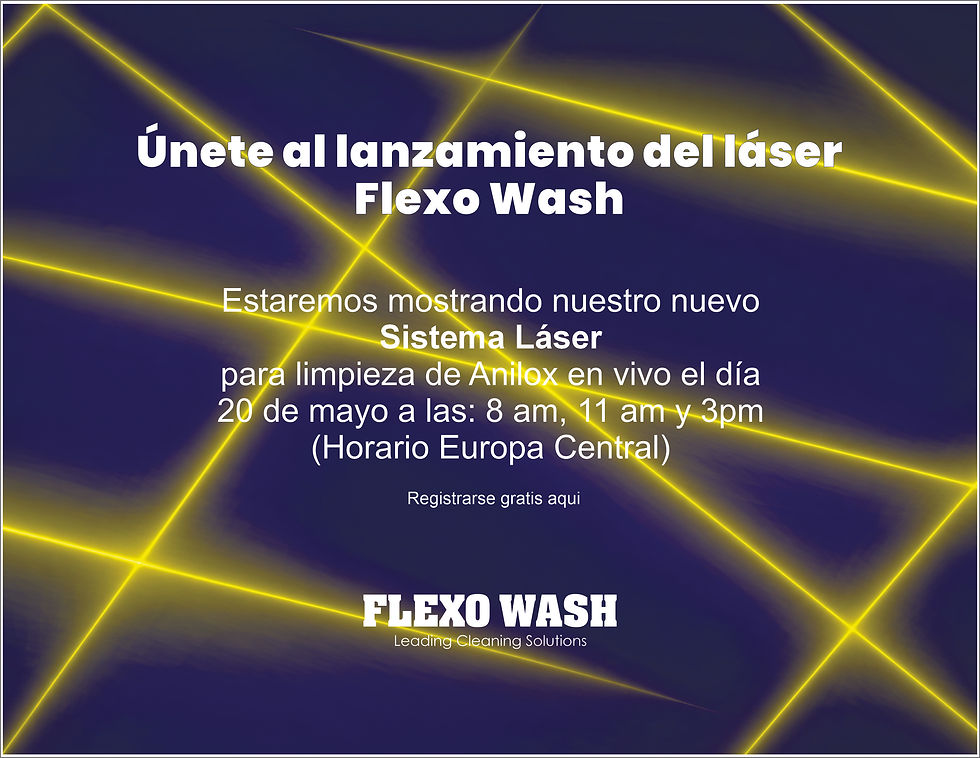 Láser Flexo Wash