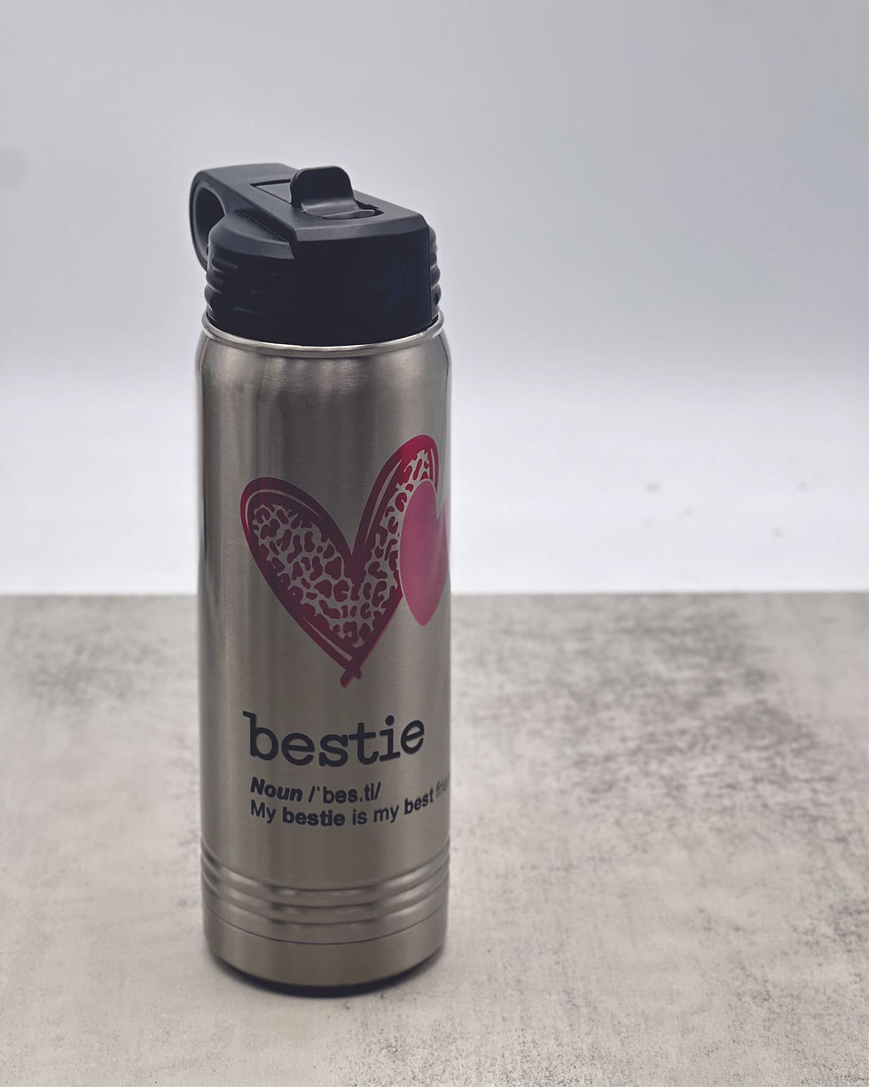 Thumbnail: 32 Oz Polar  Stainless Steel Insulated Water Bottle w/lid