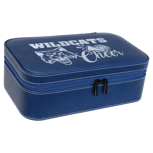 Thumbnail: Personalized Leatherette Travel Jewelry Box  (7 1/2" X 4 1/2")
