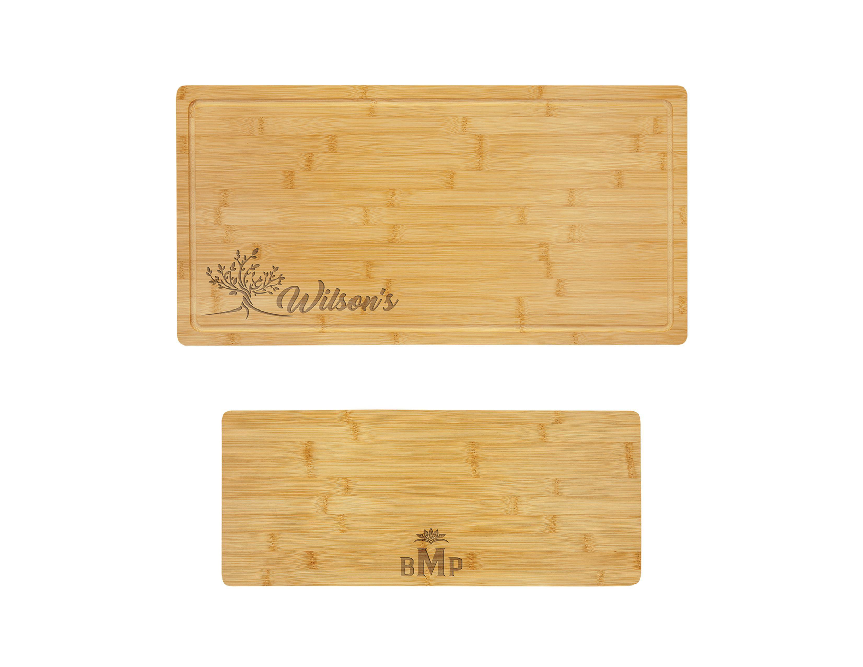 Bamboo Cutting Board with Drip Ring