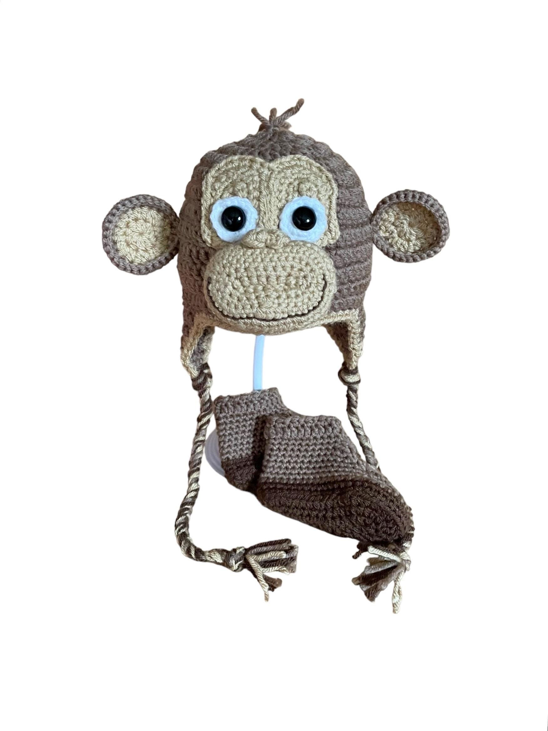 Cheeky George Monkey Baby Gift Set with booties - choice of Cheeky Monkey  Georg
