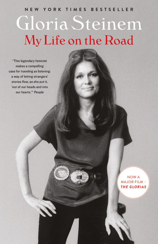 Book cover of My Life on the Road by Gloria Steinem