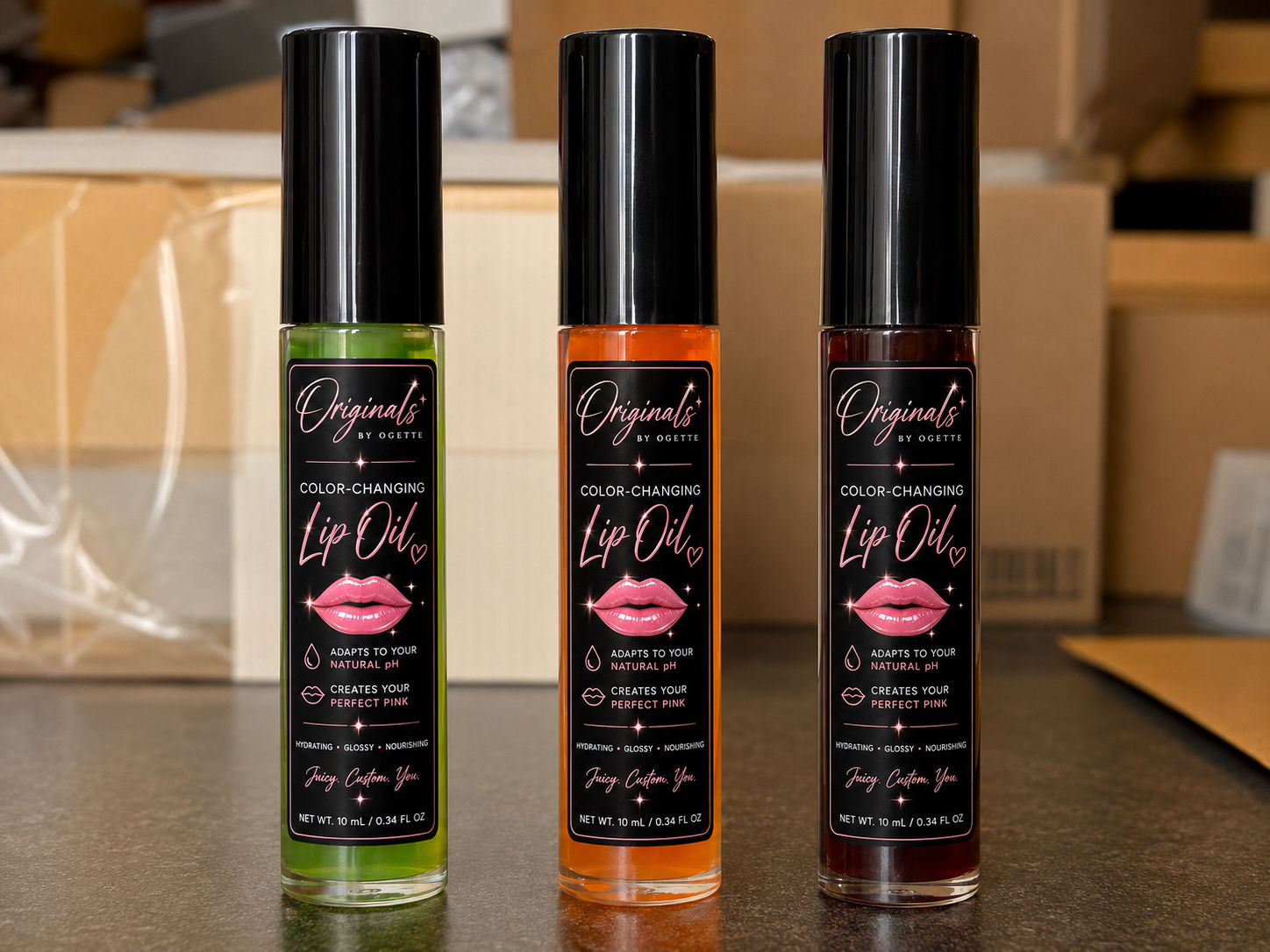 COLOR CHANGING LIP OIL