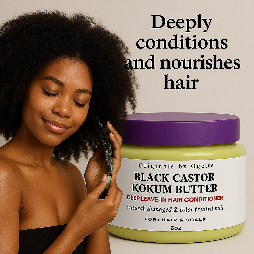 Thumbnail: BLACK CASTOR KOKUM BUTTER DEEP LEAVE -IN HAIR CONDITIONER