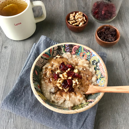 FRUITY & NUTTY OATMEAL