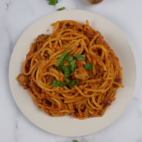 Creamy Hummus Tomato Sauce