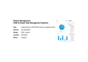 Project Task Management, Metrics & CRM Systems