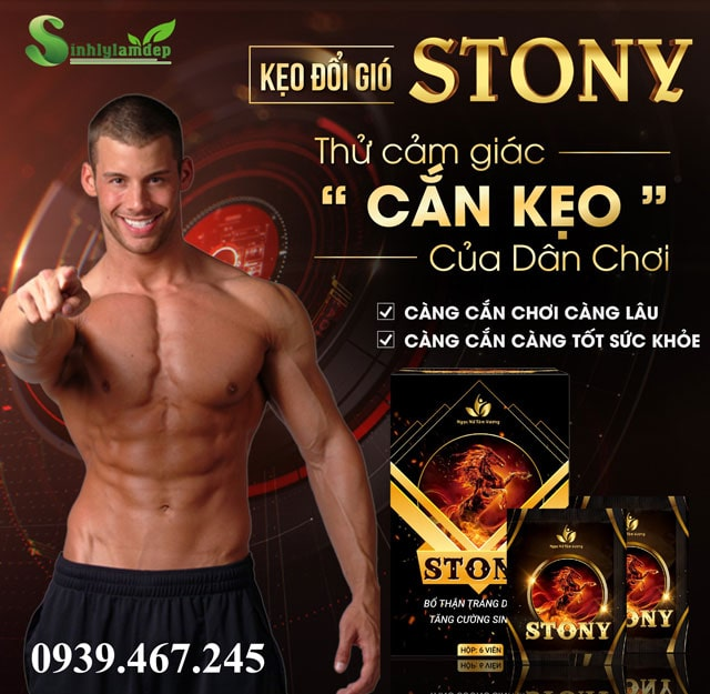 Kẹo Stony - "Cứu Tinh" Giúp Kéo Dài Cuộc Yêu