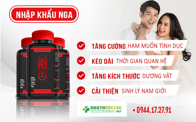 Công dụng Maxzex trong hỗ trợ tăng cường sinh lý nam