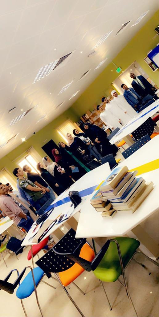 Group Picture in the Library
