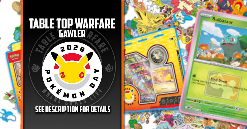 [GAWLER] Pokemon TCG - Pokemon Day 2026