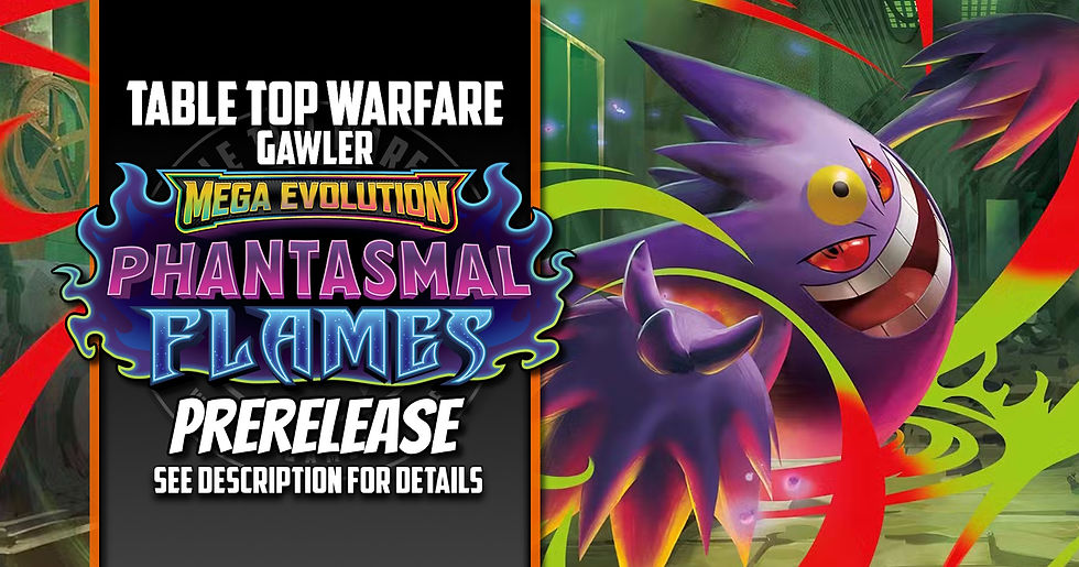 [GAWLER] Pokemon - Phantasmal Flames Saturday Prerelease