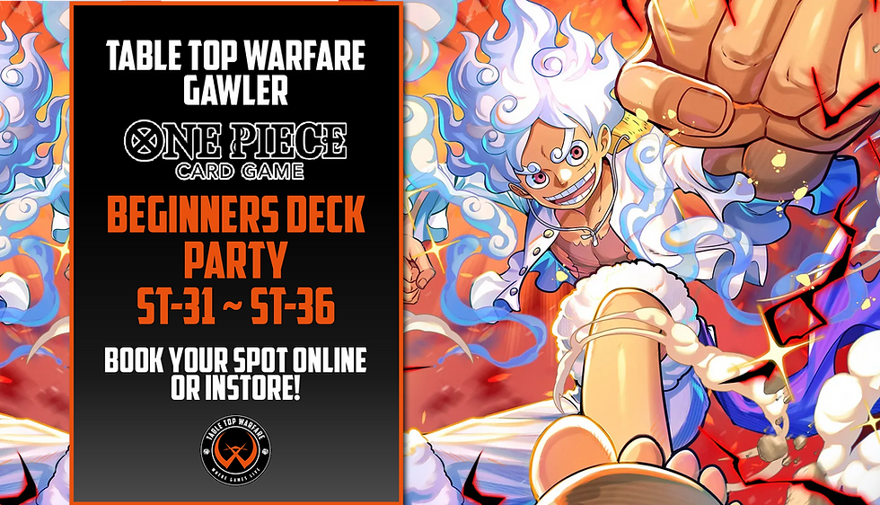 [ Gawler ] One Piece St 31- ST36 Starter Deck Event