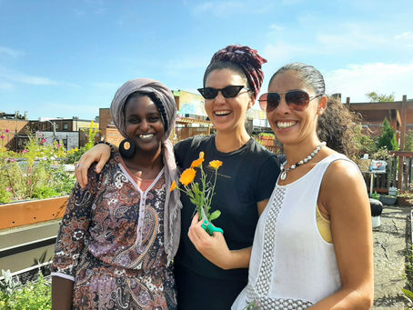 Moms & Tots Day at the Carrot Green Roof