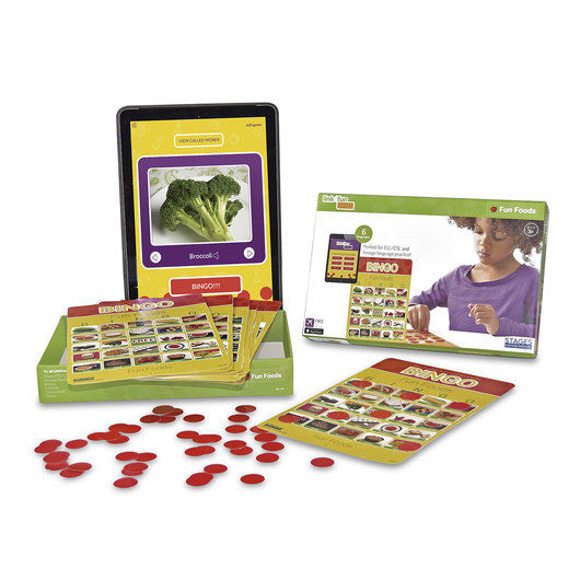 Fun Foods Bingo Game